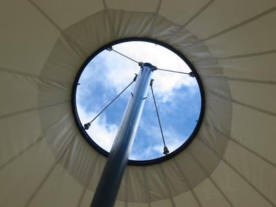 Top of tent