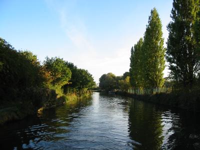 Canal at Sunset