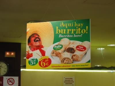 Burritos here!