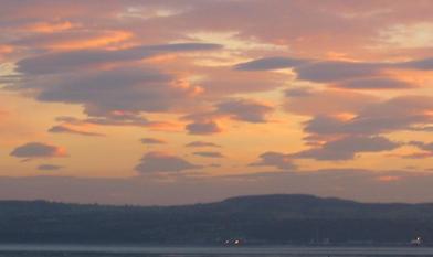 Lenticular clouds